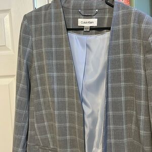 Grey plaid Calvin Klein